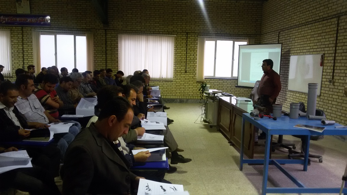 Training course of facility craftsmen of Maragheh	